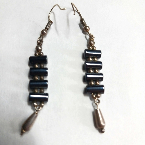 Hematite Earrings - Picture 1 of 1
